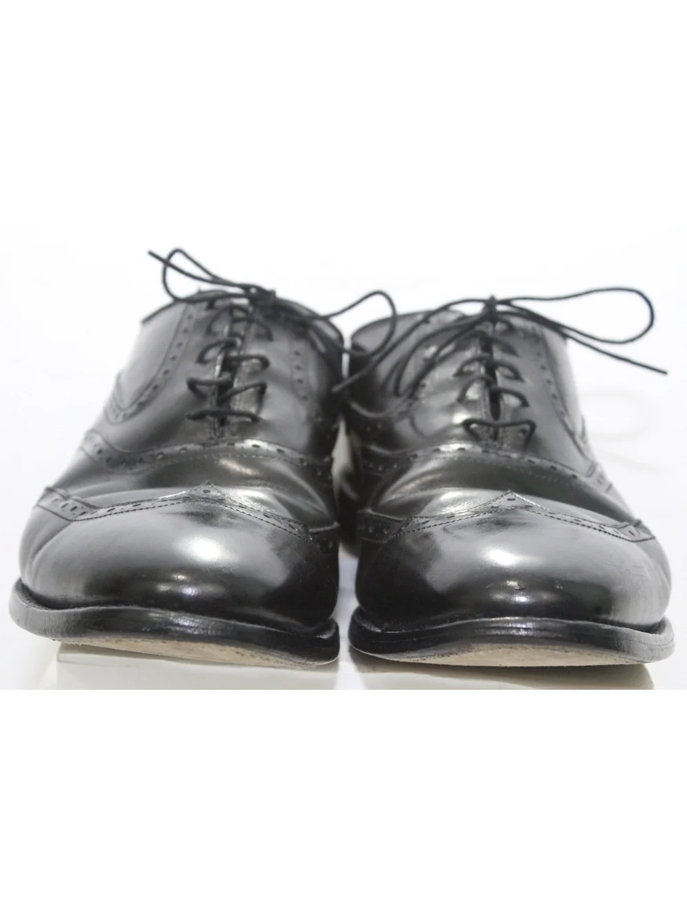Allen Edmonds Birmingham Black Leather Oxford WingTip Dress Shoes Mens Sz 11.5 D